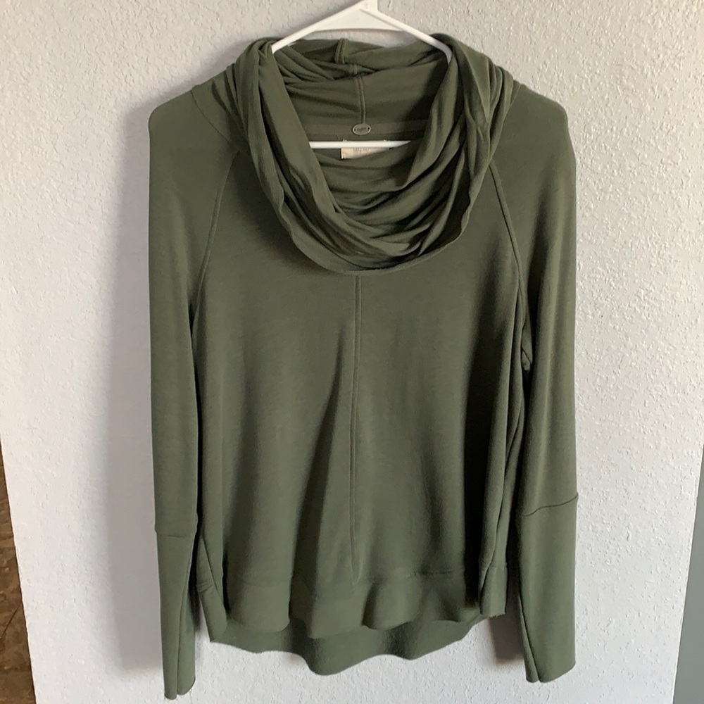 Green top.